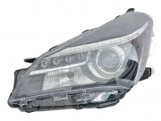   Toyota Yaris fnyszr HIR2/LED bal, fekete FF (motoros) R 2014-
